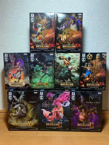 원피스 조형왕 정상결전 피규어 9개