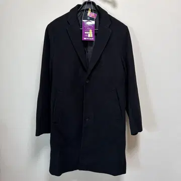 블랙 체스터 코트 Nano Universe 나노 유니버스 클리닝 완료