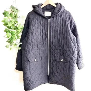 [ size: 9R ] Milky way 실크 100% 충전솜 퀼팅 코트