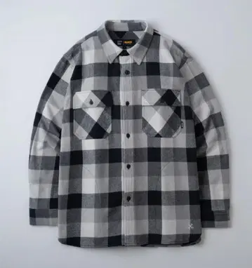BUFFALO CHECK FLANNEL SHIRT(BLK) 사이즈 XL.