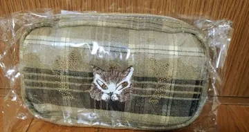 다얀 스퀘어 파우치 메이크 파우치 와치필드 사가라 자수 고양이 다얀