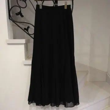 새상품급 도쿄 소와르 아프로베리 머메이드 스커트 롱 스커트 9호 블랙