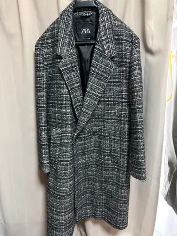 ZARA 더블 브레스트 코트