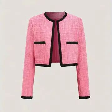 핑크 노카라 자켓 L (JP-XL)