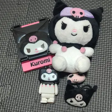 쿠로미 봉제 인형 산리오 세트