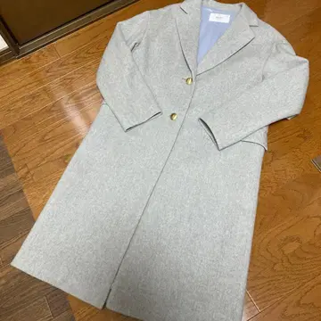 울 롱 코트 노리즈 38 사이즈 M