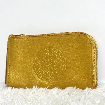 [새상품급] 보물 파우치 만트라 금재의 빛 가죽 샵 채널