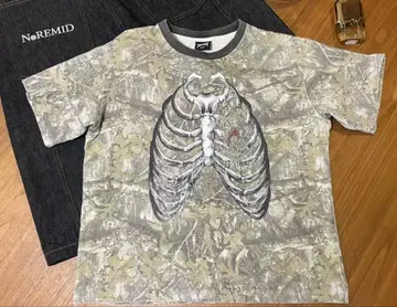 NOREMID 티셔츠 S사이즈 BONE TEE REAL TREE