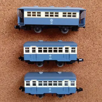노스탤지어 철도 컬렉션 객차 3량 세트 하프32 하33 하34
