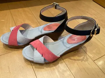 sarah 웨지 샌들 23cm