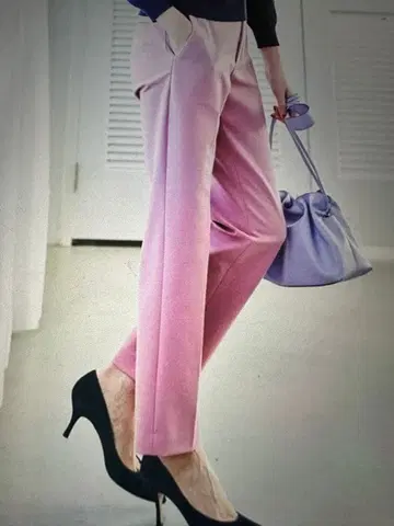 VERY 게재 TR 스트레치 개버딘 테이퍼드 팬츠