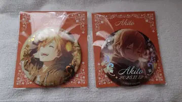 프로세카 하피콜 벌스데이 기프트 아키토 캔뱃지