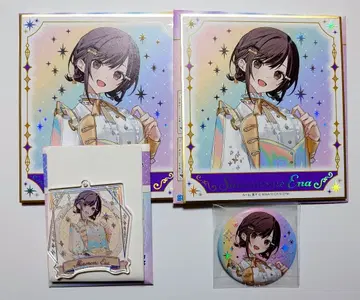 프로세카 시노노메 에나 미니 색지 아크릴 키링 캔뱃지