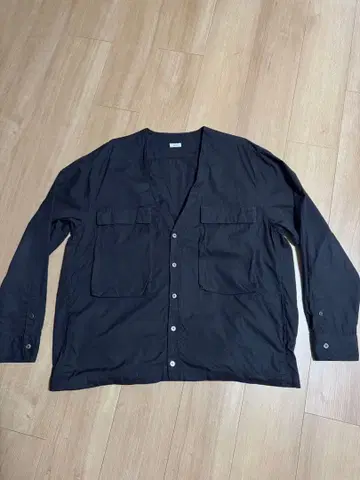 blurhms 노카라 셔츠 블랙 사이즈 3