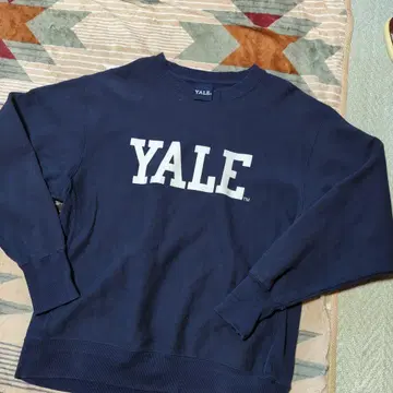 YALE 칼리지 로고 맨투맨