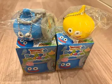 드래곤 퀘스트 드래곤 퀘스트 입체 실리콘 몬스터 키링 4개