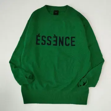 스픽 앤 스팬 ESSENCE 로고 KNIT 그린