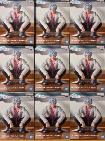 3학년 Z반 긴파치 선생님 데스크 피규어 사카타 긴파치 9개 세트