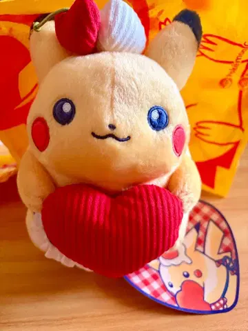 PIKACHU DINER 피카츄 봉제 인형 포켓몬 센터