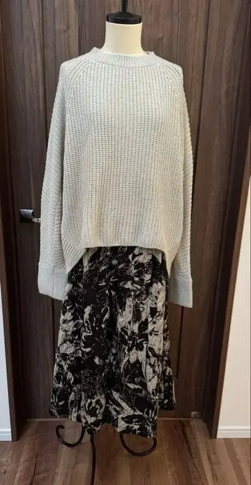 프라이드 니트 40 그레이