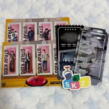 StrayKids 스키즈 라이브 일본 콘서트 배포물 세트