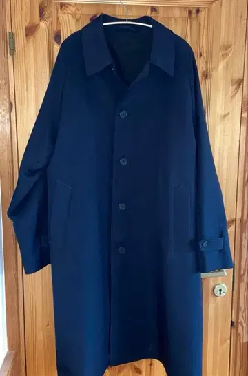 GU 네이비 스텐카라 코트 [ L 사이즈 ]