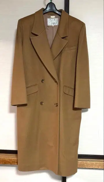 캐시미어 코트 카멜