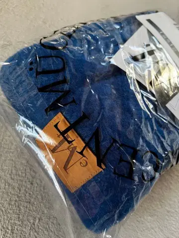 MUSINSA MUCENT SIGNATURE 머플러 블루