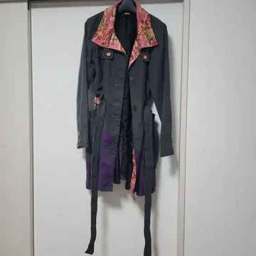 gouk 그레이 롱 코트