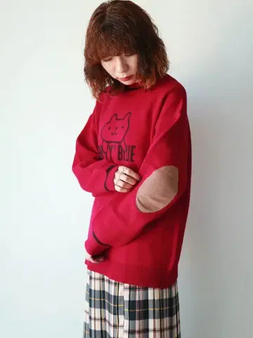 베티즈 블루 스웨터 프리 사이즈