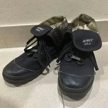 12일까지 한정판 가격 인하 AVIREX 스니커즈 US 7 25cm