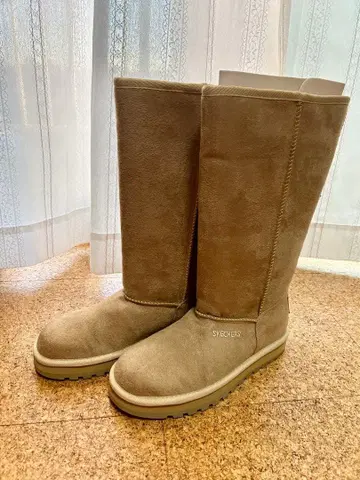 스케쳐스 롱 어그 부츠