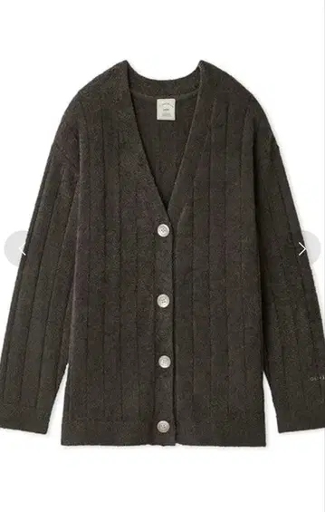 [ 새상품 ] 젤라또피케 핫스무디 와이드 리브 가디건