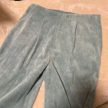 JENNE 코듀로이 그린 팬츠