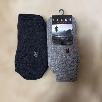 FALKE WALKIE 삭스 35-36 그레이/다크 그레이