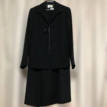 쿠미쿄쿠 NOIR 여성용 예복 반팔 원피스와 긴팔 겉옷 세트