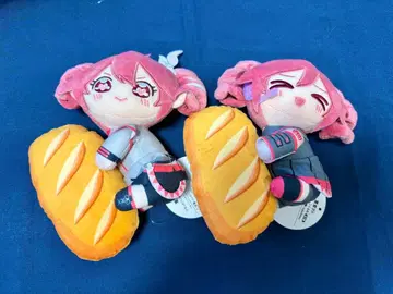 카사네테토 프랑스빵 봉제 인형 [ 2종 세트 ]