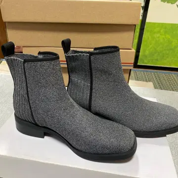 Celina-스퀘어토 발수 가공 앵클 첼시 부츠-VIVAIA