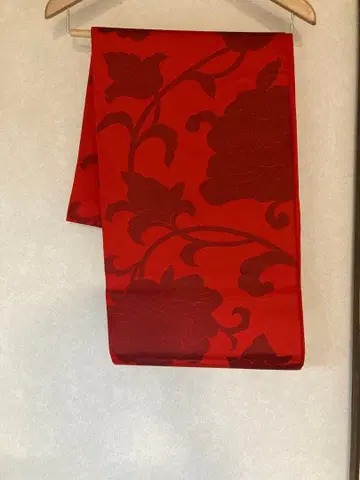 오비 앤티크 꽃무늬 오비