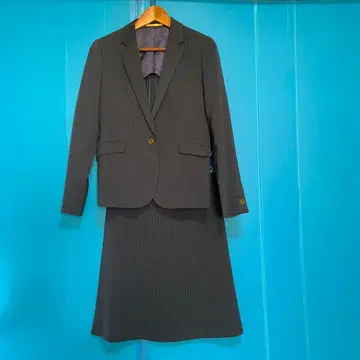 ORIHICA 다크 네이비 스트라이프 수트 세트