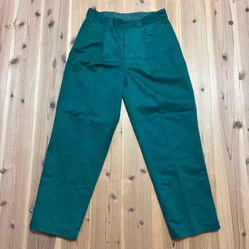 BIGALLIED 워크 팬츠 다크 그린