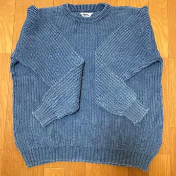 RHC 크루넥 니트 L 사이즈 블루
