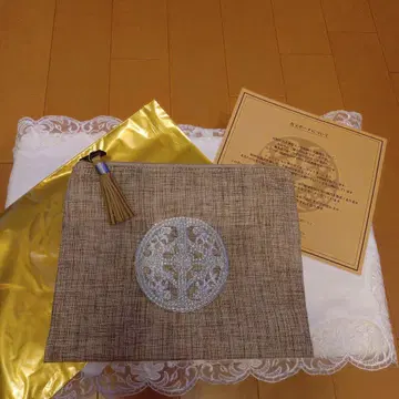 보물 파우치 금은 자쿠자쿠 만트라 자수