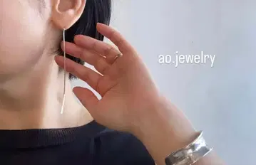 ao jewelry 체인 귀걸이