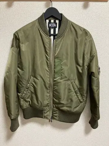 BEAMS MA-1 자켓 S 사이즈 올리브