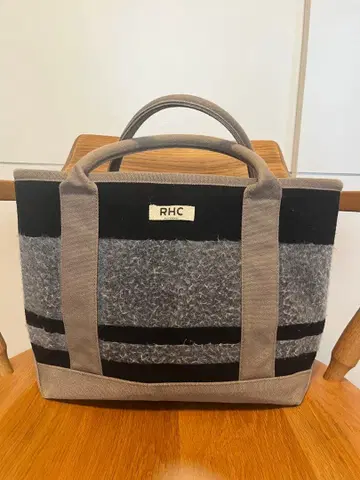 론 헤르만 스트라이프 토트백