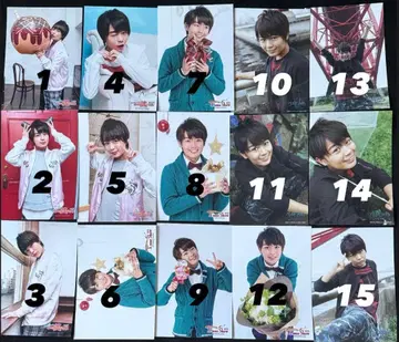 오니시 류세이 공식 사진 포토 세트 소년들