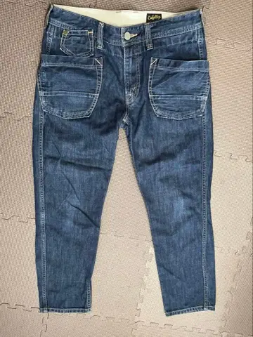 cafetty 카페티 테이퍼드 데님 청바지