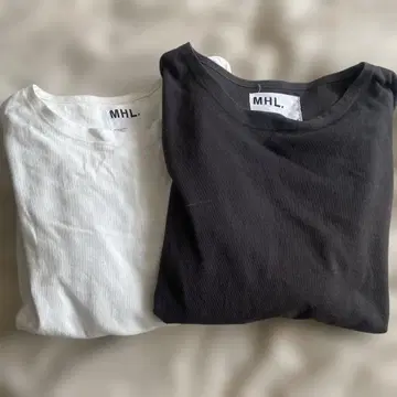MHL. 긴팔 T셔츠 2장 세트