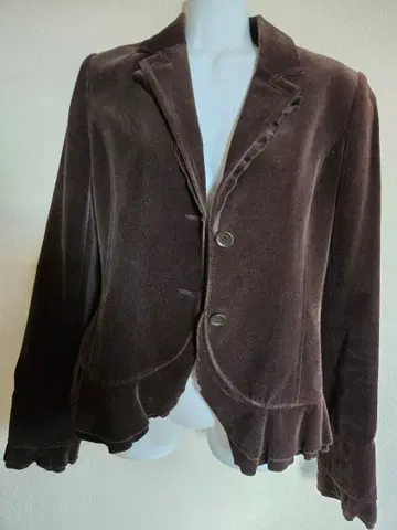 KETTY 케티 브라운 프릴 자켓